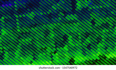 Geometric design halftone with a set of colorful abstract circles. Multicolor, rainbow vector layout with lines, rectangles. Decorative design in an abstract style with rectangles. EPS 10 Vector