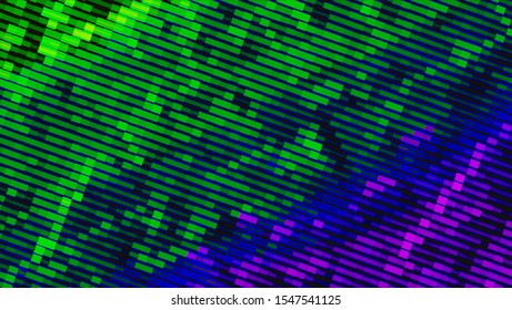 Geometric design halftone with a set of colorful abstract circles. Multicolor, rainbow vector layout with lines, rectangles. Decorative design in an abstract style with rectangles. EPS 10 Vector