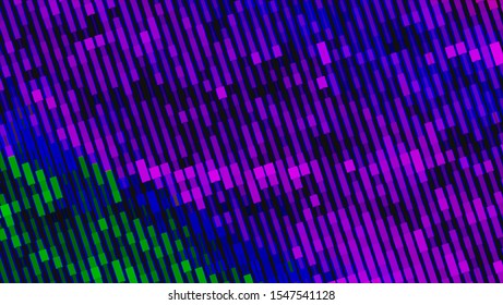 Geometric design halftone with a set of colorful abstract circles. Multicolor, rainbow vector layout with lines, rectangles. Decorative design in an abstract style with rectangles. EPS 10 Vector