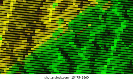 Geometric design halftone with a set of colorful abstract circles. Multicolor, rainbow vector layout with lines, rectangles. Decorative design in an abstract style with rectangles. EPS 10 Vector