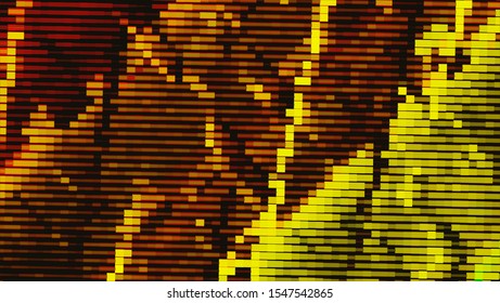 Geometric design halftone with a set of colorful abstract circles. Multicolor, rainbow vector layout with lines, rectangles. Decorative design in an abstract style with rectangles. EPS 10 Vector