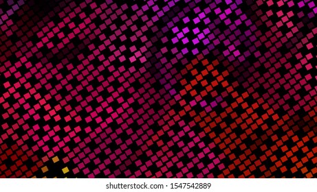 Geometric design halftone with a set of colorful abstract circles. Multicolor, rainbow vector layout with lines, rectangles. Decorative design in an abstract style with rectangles. EPS 10 Vector