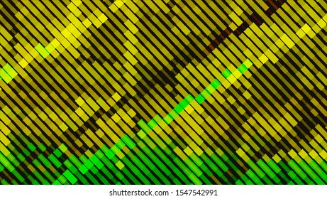 Geometric design halftone with a set of colorful abstract circles. Multicolor, rainbow vector layout with lines, rectangles. Decorative design in an abstract style with rectangles. EPS 10 Vector
