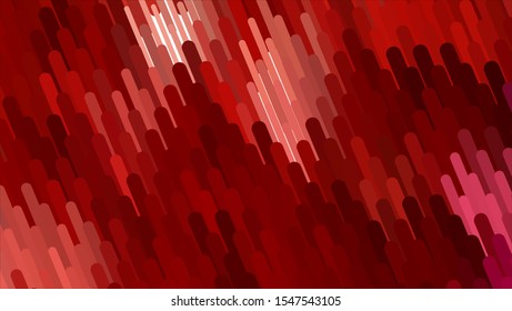 Geometric design halftone with a set of colorful abstract circles. Multicolor, rainbow vector layout with lines, rectangles. Decorative design in an abstract style with rectangles. EPS 10 Vector