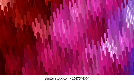 Geometric design halftone with a set of colorful abstract circles. Multicolor, rainbow vector layout with lines, rectangles. Decorative design in an abstract style with rectangles. EPS 10 Vector