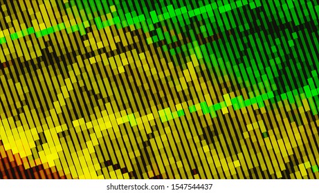 Geometric design halftone with a set of colorful abstract circles. Multicolor, rainbow vector layout with lines, rectangles. Decorative design in an abstract style with rectangles. EPS 10 Vector