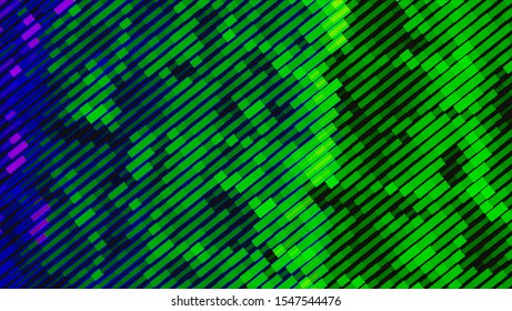 Geometric design halftone with a set of colorful abstract circles. Multicolor, rainbow vector layout with lines, rectangles. Decorative design in an abstract style with rectangles. EPS 10 Vector