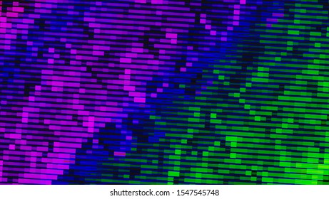 Geometric design halftone with a set of colorful abstract circles. Multicolor, rainbow vector layout with lines, rectangles. Decorative design in an abstract style with rectangles. EPS 10 Vector