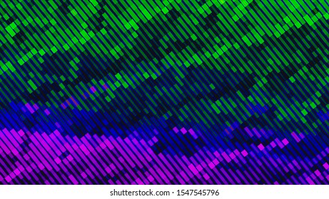 Geometric design halftone with a set of colorful abstract circles. Multicolor, rainbow vector layout with lines, rectangles. Decorative design in an abstract style with rectangles. EPS 10 Vector