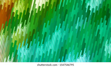 Geometric design halftone with a set of colorful abstract circles. Multicolor, rainbow vector layout with lines, rectangles. Decorative design in an abstract style with rectangles. EPS 10 Vector