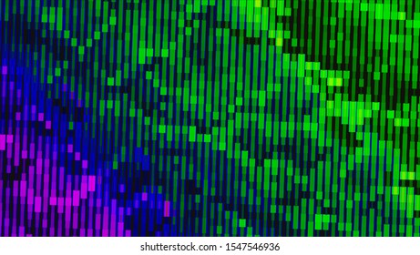 Geometric design halftone with a set of colorful abstract circles. Multicolor, rainbow vector layout with lines, rectangles. Decorative design in an abstract style with rectangles. EPS 10 Vector