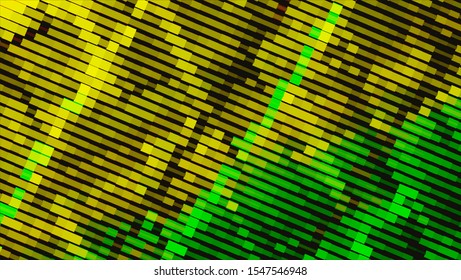 Geometric design halftone with a set of colorful abstract circles. Multicolor, rainbow vector layout with lines, rectangles. Decorative design in an abstract style with rectangles. EPS 10 Vector