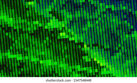 Geometric design halftone with a set of colorful abstract circles. Multicolor, rainbow vector layout with lines, rectangles. Decorative design in an abstract style with rectangles. EPS 10 Vector