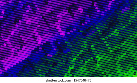 Geometric design halftone with a set of colorful abstract circles. Multicolor, rainbow vector layout with lines, rectangles. Decorative design in an abstract style with rectangles. EPS 10 Vector