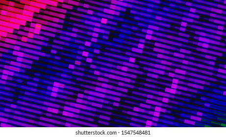 Geometric design halftone with a set of colorful abstract circles. Multicolor, rainbow vector layout with lines, rectangles. Decorative design in an abstract style with rectangles. EPS 10 Vector