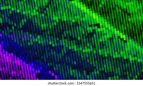 Geometric design halftone with a set of colorful abstract circles. Multicolor, rainbow vector layout with lines, rectangles. Decorative design in an abstract style with rectangles. EPS 10 Vector
