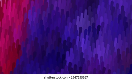 Geometric design halftone with a set of colorful abstract circles. Multicolor, rainbow vector layout with lines, rectangles. Decorative design in an abstract style with rectangles. EPS 10 Vector