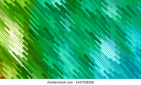 Geometric design halftone with a set of colorful abstract circles. Multicolor, rainbow vector layout with lines, rectangles. Decorative design in an abstract style with rectangles. EPS 10 Vector