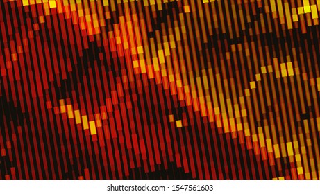 Geometric design halftone with a set of colorful abstract circles. Multicolor, rainbow vector layout with lines, rectangles. Decorative design in an abstract style with rectangles. EPS 10 Vector