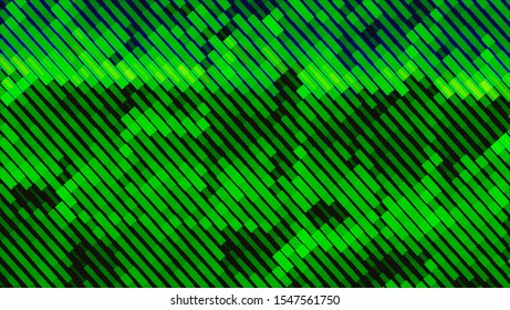 Geometric design halftone with a set of colorful abstract circles. Multicolor, rainbow vector layout with lines, rectangles. Decorative design in an abstract style with rectangles. EPS 10 Vector