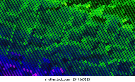 Geometric design halftone with a set of colorful abstract circles. Multicolor, rainbow vector layout with lines, rectangles. Decorative design in an abstract style with rectangles. EPS 10 Vector