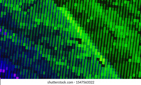 Geometric design halftone with a set of colorful abstract circles. Multicolor, rainbow vector layout with lines, rectangles. Decorative design in an abstract style with rectangles. EPS 10 Vector