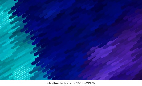 Geometric design halftone with a set of colorful abstract circles. Multicolor, rainbow vector layout with lines, rectangles. Decorative design in an abstract style with rectangles. EPS 10 Vector