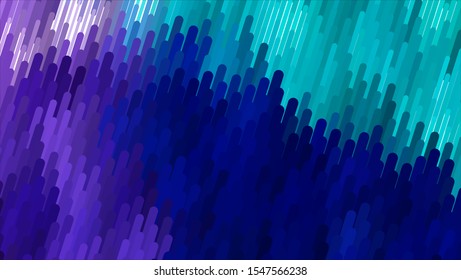 Geometric design halftone with a set of colorful abstract circles. Multicolor, rainbow vector layout with lines, rectangles. Decorative design in an abstract style with rectangles. EPS 10 Vector