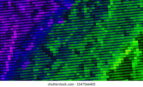 Geometric design halftone with a set of colorful abstract circles. Multicolor, rainbow vector layout with lines, rectangles. Decorative design in an abstract style with rectangles. EPS 10 Vector
