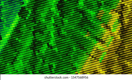 Geometric design halftone with a set of colorful abstract circles. Multicolor, rainbow vector layout with lines, rectangles. Decorative design in an abstract style with rectangles. EPS 10 Vector