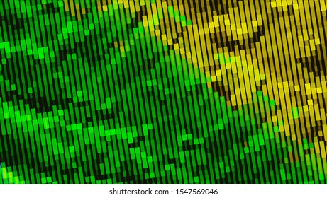 Geometric design halftone with a set of colorful abstract circles. Multicolor, rainbow vector layout with lines, rectangles. Decorative design in an abstract style with rectangles. EPS 10 Vector