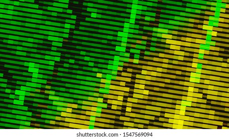 Geometric design halftone with a set of colorful abstract circles. Multicolor, rainbow vector layout with lines, rectangles. Decorative design in an abstract style with rectangles. EPS 10 Vector