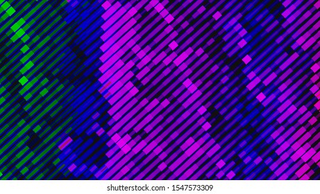 Geometric design halftone with a set of colorful abstract circles. Multicolor, rainbow vector layout with lines, rectangles. Decorative design in an abstract style with rectangles. EPS 10 Vector