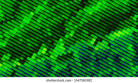 Geometric design halftone with a set of colorful abstract circles. Multicolor, rainbow vector layout with lines, rectangles. Decorative design in an abstract style with rectangles. EPS 10 Vector
