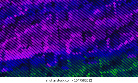 Geometric design halftone with a set of colorful abstract circles. Multicolor, rainbow vector layout with lines, rectangles. Decorative design in an abstract style with rectangles. EPS 10 Vector