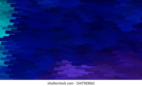 Geometric design halftone with a set of colorful abstract circles. Multicolor, rainbow vector layout with lines, rectangles. Decorative design in an abstract style with rectangles. EPS 10 Vector