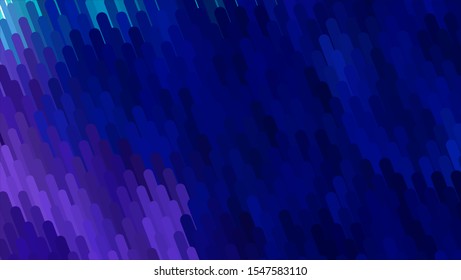 Geometric design halftone with a set of colorful abstract circles. Multicolor, rainbow vector layout with lines, rectangles. Decorative design in an abstract style with rectangles. EPS 10 Vector