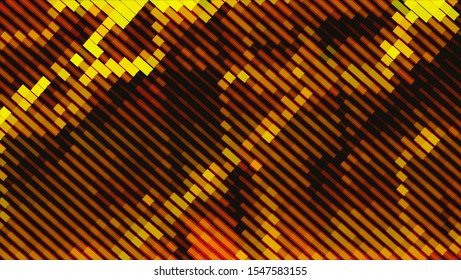 Geometric design halftone with a set of colorful abstract circles. Multicolor, rainbow vector layout with lines, rectangles. Decorative design in an abstract style with rectangles. EPS 10 Vector