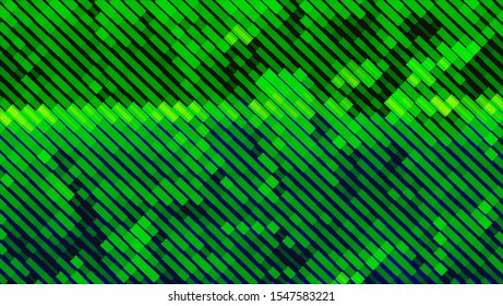 Geometric design halftone with a set of colorful abstract circles. Multicolor, rainbow vector layout with lines, rectangles. Decorative design in an abstract style with rectangles. EPS 10 Vector