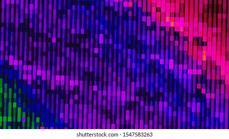 Geometric design halftone with a set of colorful abstract circles. Multicolor, rainbow vector layout with lines, rectangles. Decorative design in an abstract style with rectangles. EPS 10 Vector