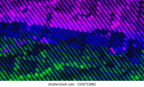 Geometric design. Halftone geometric design with a set of colorful abstract rhombuses. Multicolor, rainbow vector layout with lines, rectangles. Decorative design in an abstract style with rectangles.