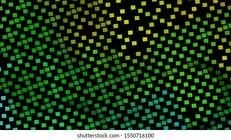 Geometric design. Halftone geometric design with a set of colorful abstract rhombuses. Multicolor, rainbow vector layout with lines, rectangles. Decorative design in an abstract style with rectangles.