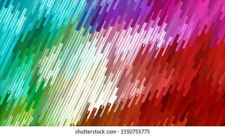 Geometric design. Halftone geometric design with a set of colorful abstract rhombuses. Multicolor, rainbow vector layout with lines, rectangles. Decorative design in an abstract style with rectangles.