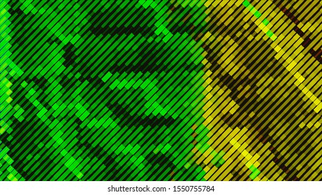 Geometric design. Halftone geometric design with a set of colorful abstract rhombuses. Multicolor, rainbow vector layout with lines, rectangles. Decorative design in an abstract style with rectangles.
