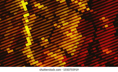 Geometric design. Halftone geometric design with a set of colorful abstract rhombuses. Multicolor, rainbow vector layout with lines, rectangles. Decorative design in an abstract style with rectangles.