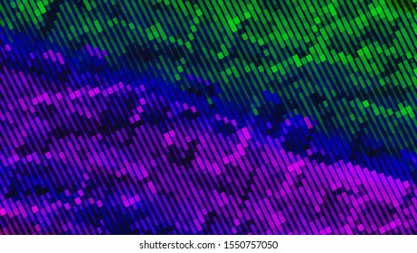 Geometric design. Halftone geometric design with a set of colorful abstract rhombuses. Multicolor, rainbow vector layout with lines, rectangles. Decorative design in an abstract style with rectangles.