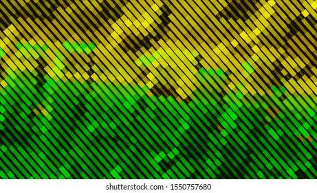 Geometric design. Halftone geometric design with a set of colorful abstract rhombuses. Multicolor, rainbow vector layout with lines, rectangles. Decorative design in an abstract style with rectangles.