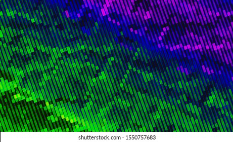 Geometric design. Halftone geometric design with a set of colorful abstract rhombuses. Multicolor, rainbow vector layout with lines, rectangles. Decorative design in an abstract style with rectangles.