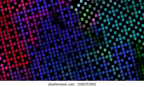 Geometric design. Halftone geometric design with a set of colorful abstract rhombuses. Multicolor, rainbow vector layout with lines, rectangles. Decorative design in an abstract style with rectangles.