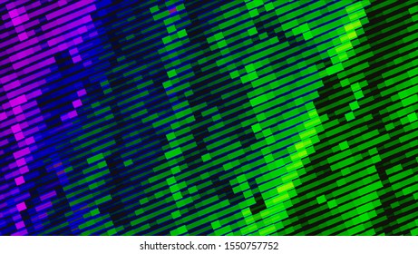 Geometric design. Halftone geometric design with a set of colorful abstract rhombuses. Multicolor, rainbow vector layout with lines, rectangles. Decorative design in an abstract style with rectangles.